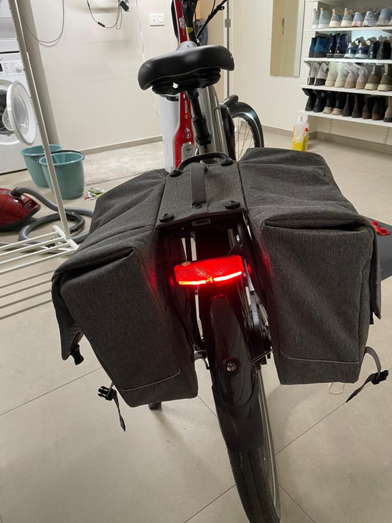 Electriche fiets, Fietsen en Brommers, Fietsaccessoires | Fietstassen, Ophalen, Zo goed als nieuw