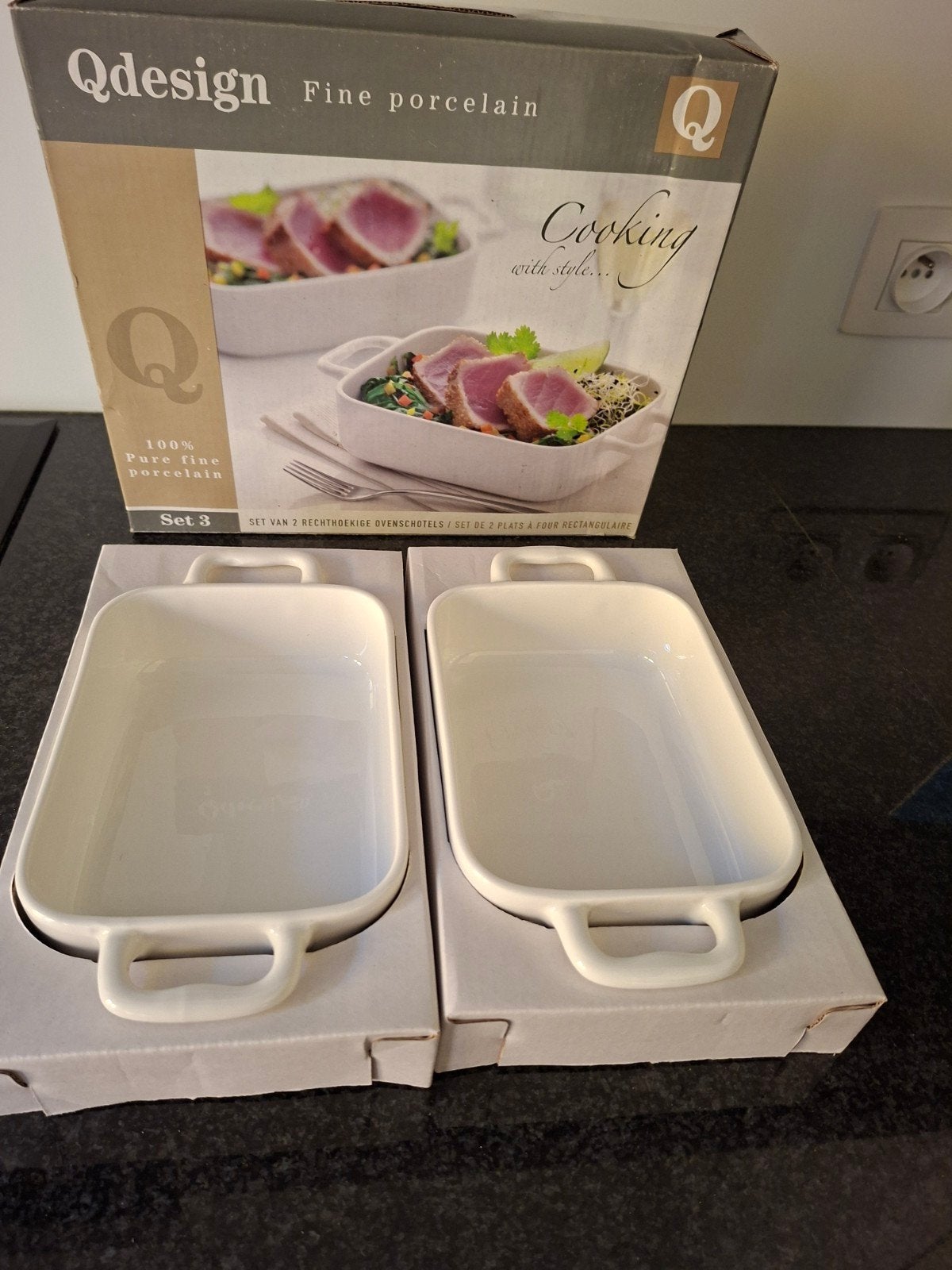 Ovenschalen, Ophalen