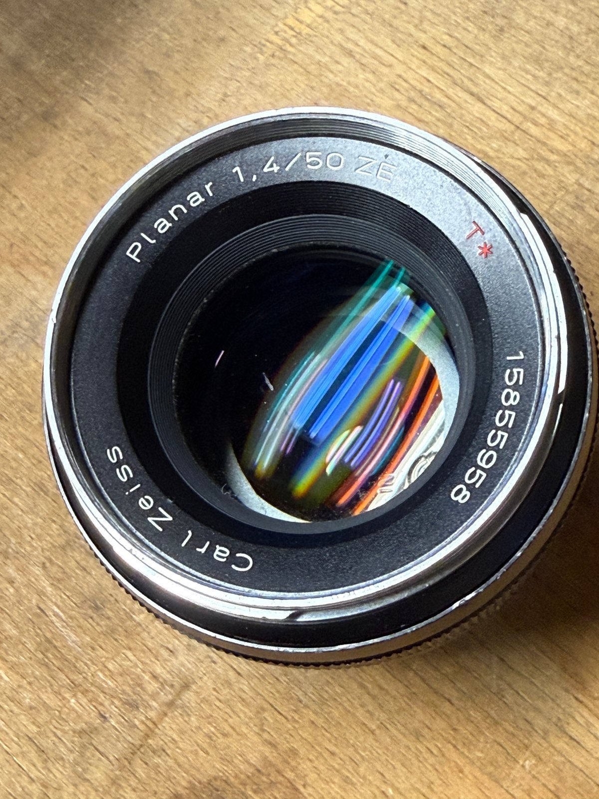 carl zeiss planar 50mm 1.4 EF mount, Ophalen, Gebruikt, Canon EF, Handmatige focus