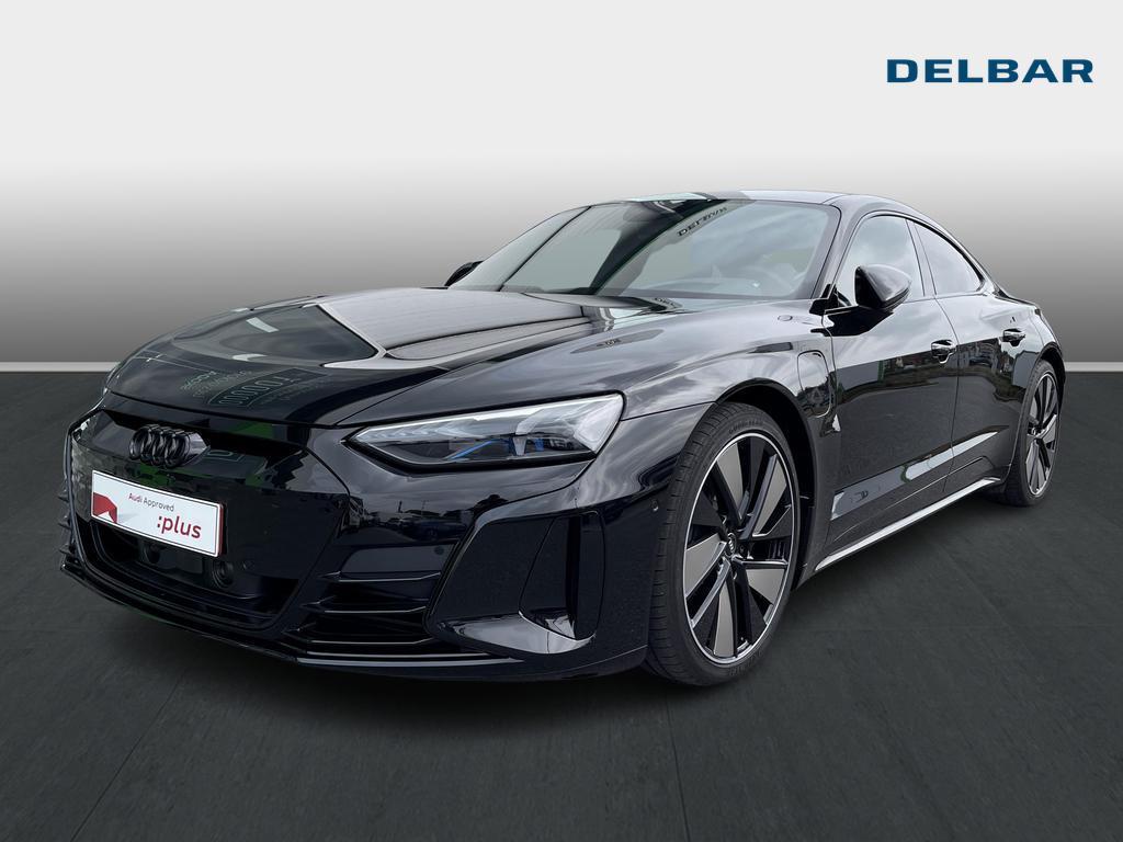 Audi E-tron GT E-Tron GT 93.4 kWh 60 Quattro, Auto's, Audi, Automaat, Lederen bekleding, Overige modellen, Zwart