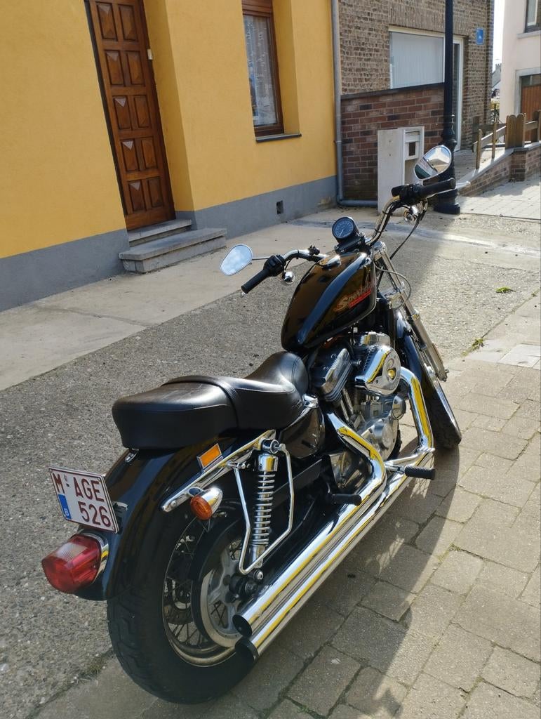 Prachtige Harley Sportster 883, Motoren, Motoren | Harley-Davidson, 2 cilinders, 883 cc, Particulier, Meer dan 35 kW