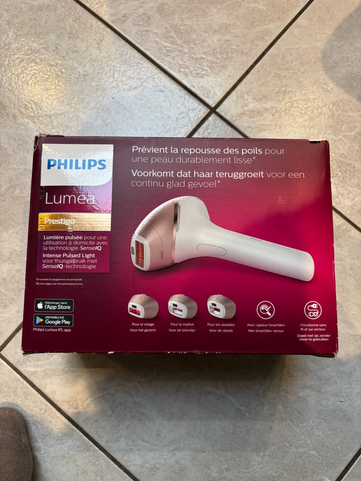 Philips Lumea Prestige, Elektronische apparatuur, Ophalen, Zo goed als nieuw