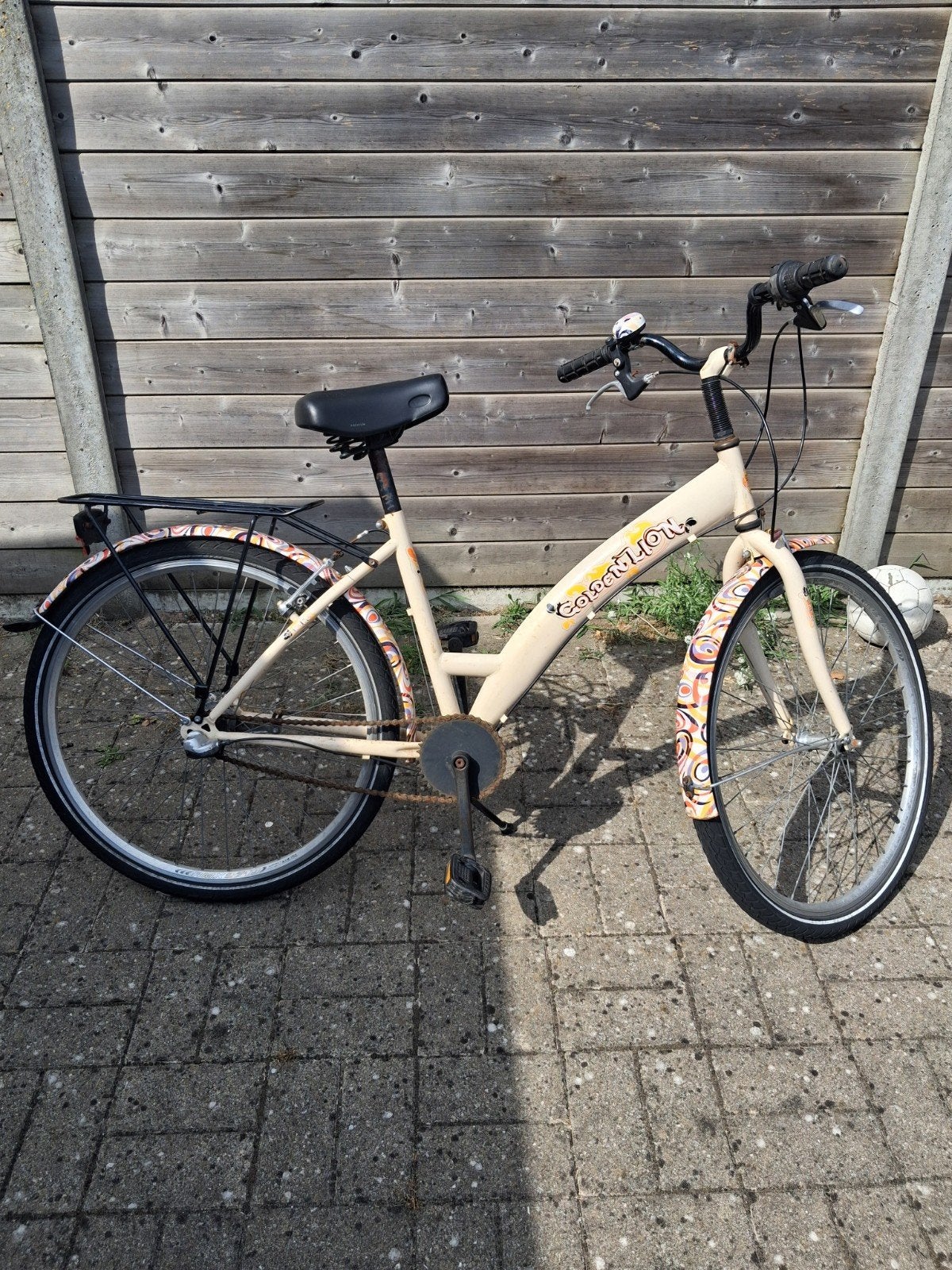 meisjes fiets tot 12 jaar, Ophalen