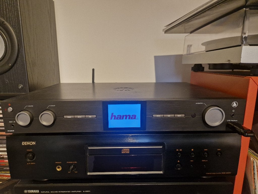 Tuner Hama, radio Internet, DAB+/Spotify avec application, TV, Hi-fi & Vidéo, Tuners, Utilisé, Enlèvement ou Envoi