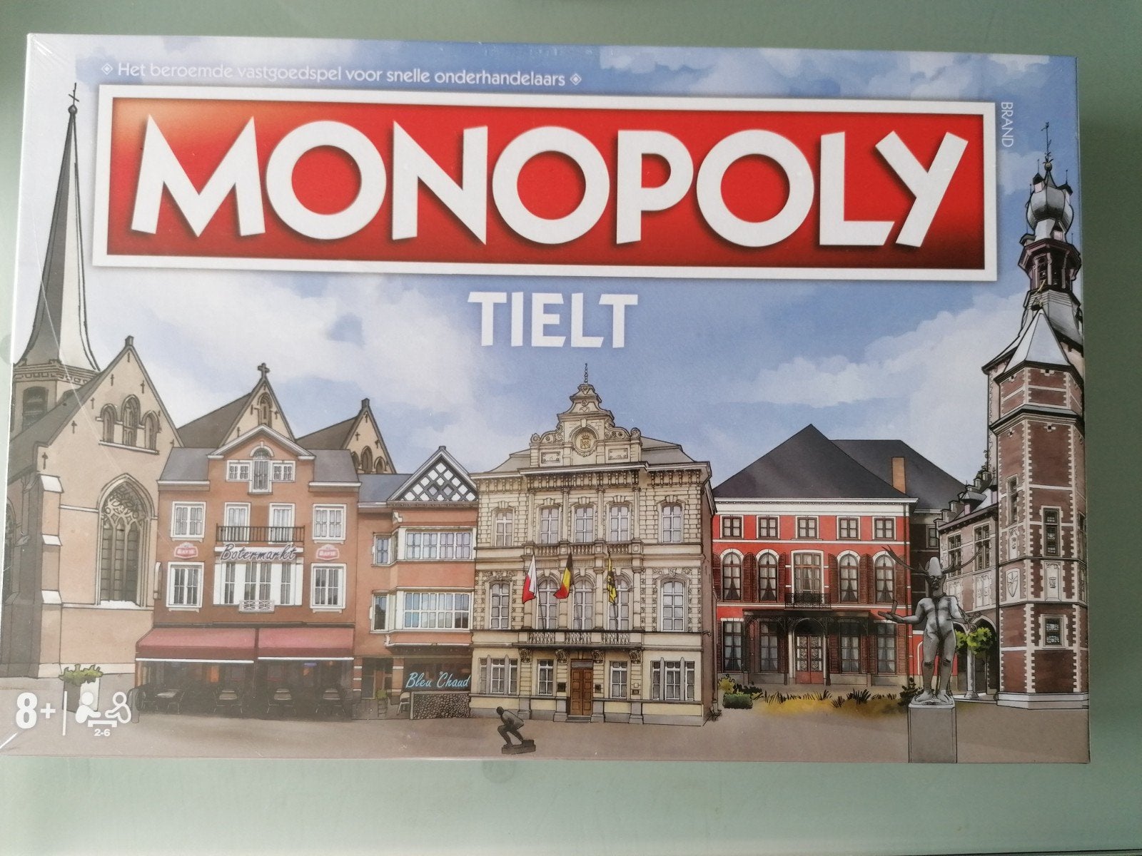 Splinternieuw monopoly spel Tielt, nog in krimpfolie., Ophalen