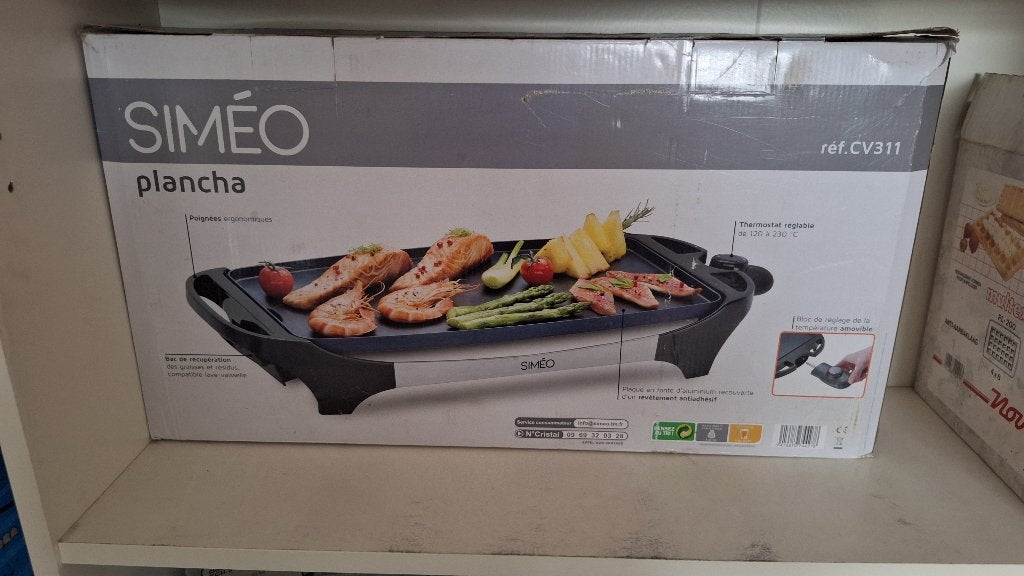 plancha, Elektronische apparatuur, Ophalen, Zo goed als nieuw, Tafelgrill