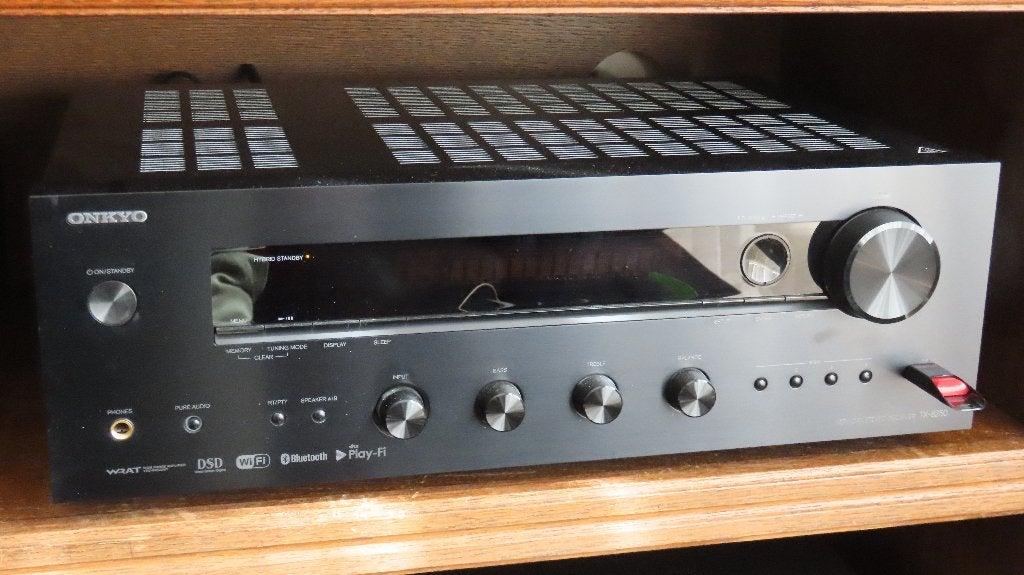 Onkyo TX-8250 Network Stereo Receiver met Jama 477a Speakers, Audio, Tv en Foto, Versterkers en Ontvangers, Ophalen, Gebruikt