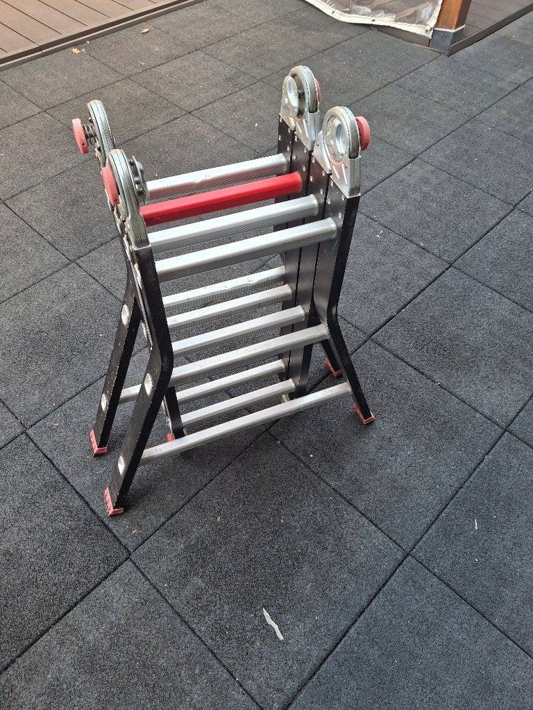 professionele Altrex Varitex ladder 4 x 3, Ophalen, Gebruikt, Ladder, Opvouwbaar of Inschuifbaar