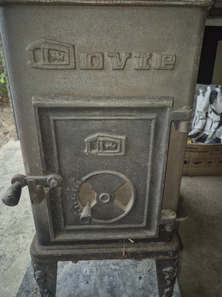 Poele bois dovre, Maison & Meubles, Poêles, Enlèvement, Utilisé, Bois, Autoportant
