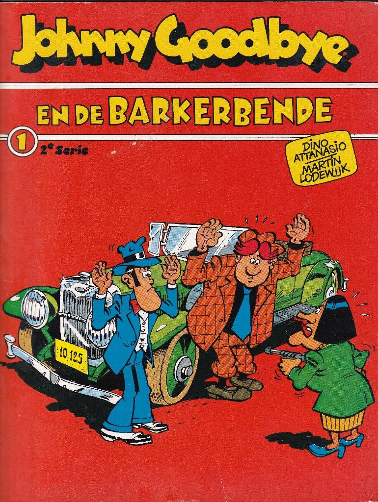 strip Johnny Goodbye, Gelezen, Eén stripboek, Ophalen of Verzenden, Dino attanasio