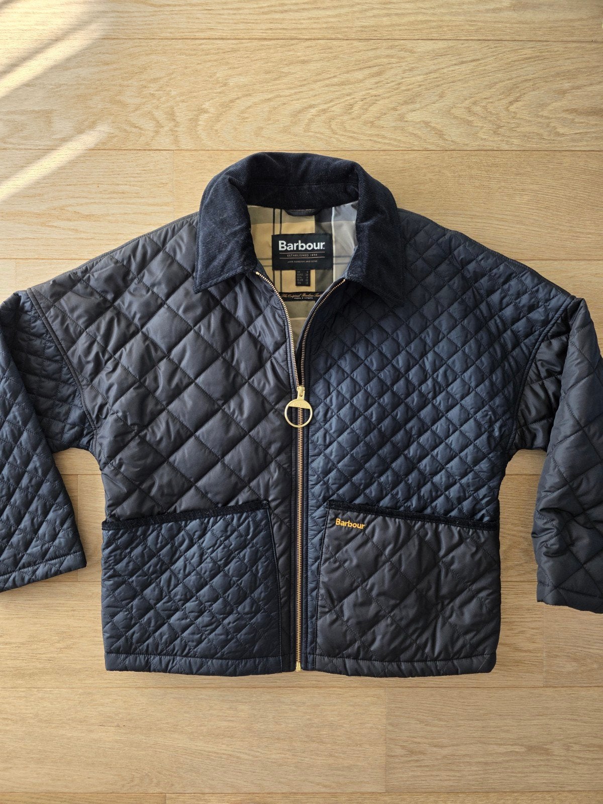 Barbour Danby quilted jacket, Kleding | Dames, Barbour, Zwart, Nieuw, Ophalen of Verzenden