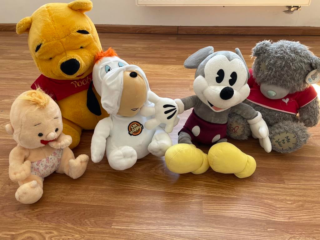 Disney knuffels, Kinderen en Baby's, Speelgoed | Knuffels en Pluche, Disney, Ophalen, Zo goed als nieuw