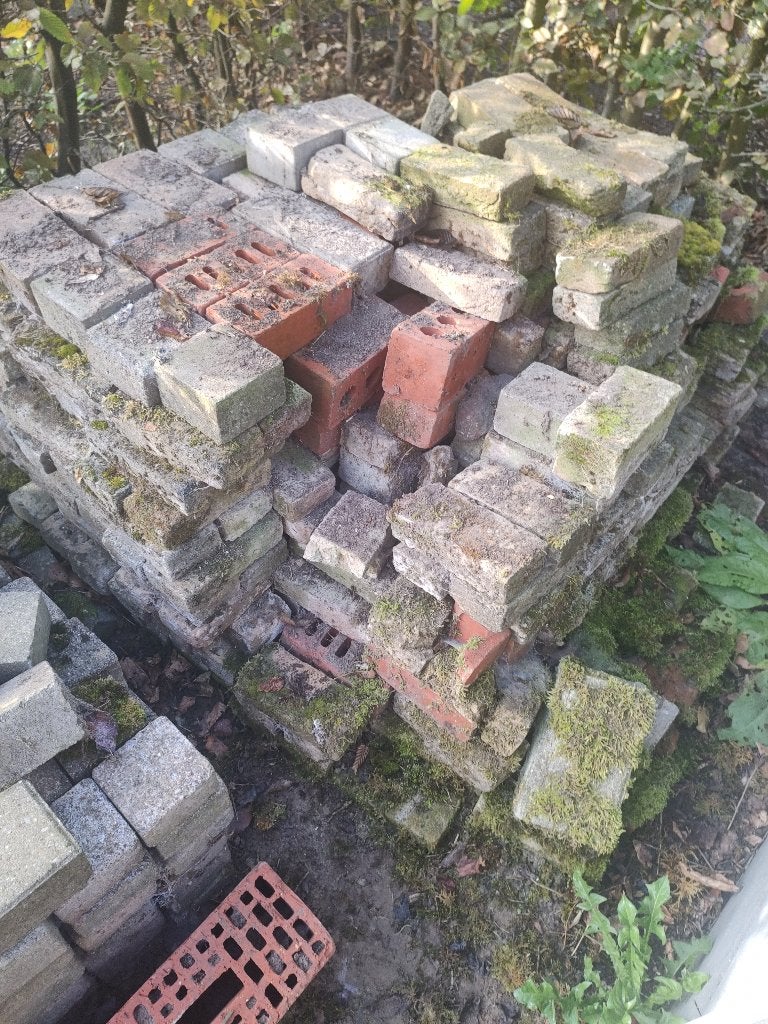 Gevelstenen, Doe-het-zelf en Bouw, Ophalen, Nieuw, Bakstenen