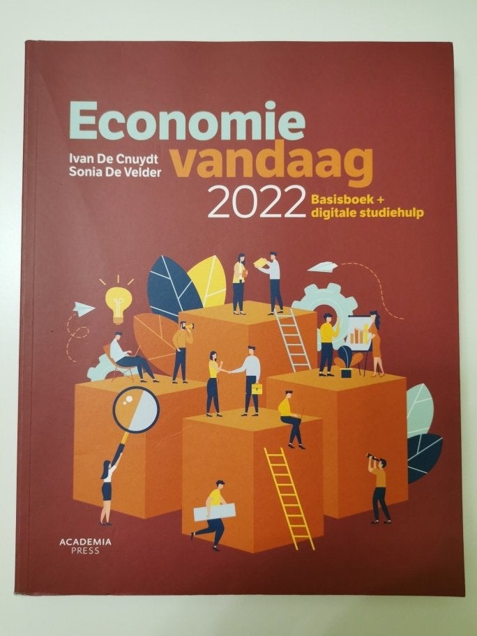 Economie vandaag 2022 - Academia Press, Academia Press, Ophalen of Verzenden, Zo goed als nieuw, Economie en Marketing