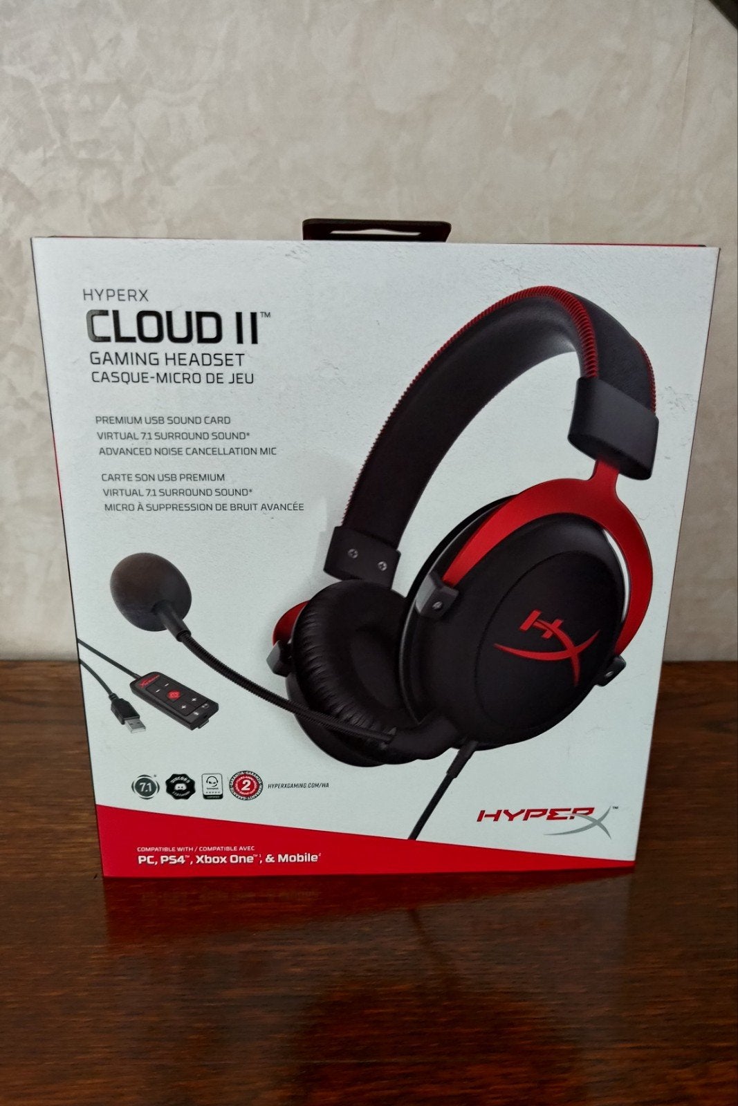 Casque hyperx cloud 2 kingston, Informatique & Logiciels, Casques micro, HyperX, Casque gamer, Enlèvement, Utilisé