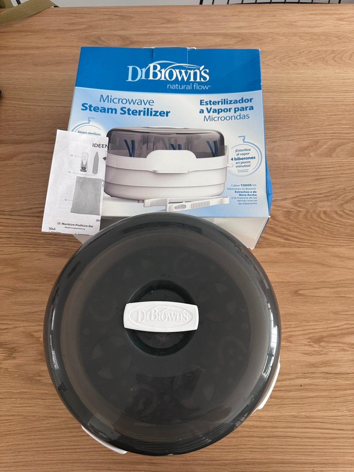 Dr. Brown’s Microwave Stoomsterilisator – Zo Goed Als Nieuw, Ophalen, Zo goed als nieuw, Sterilisator