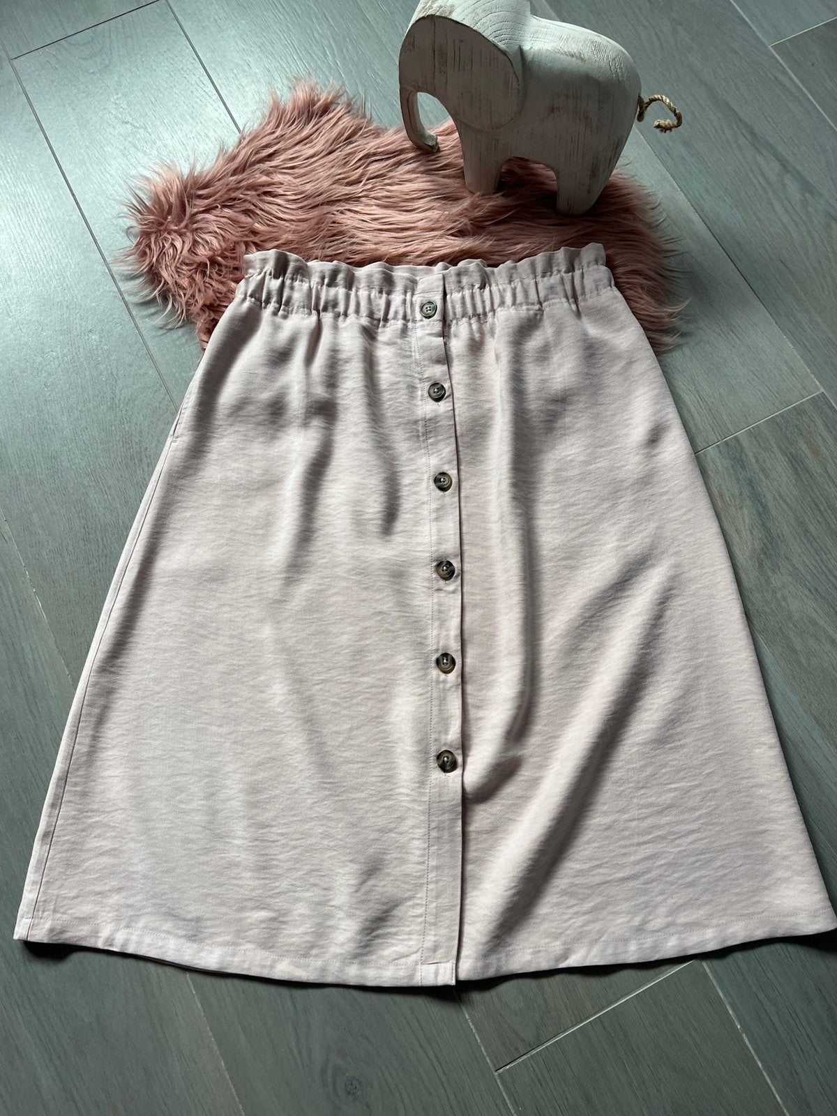 Lichtroze rok, Kleding | Dames, Rokken, Ophalen of Verzenden, Zo goed als nieuw, Maat 42/44 (L)