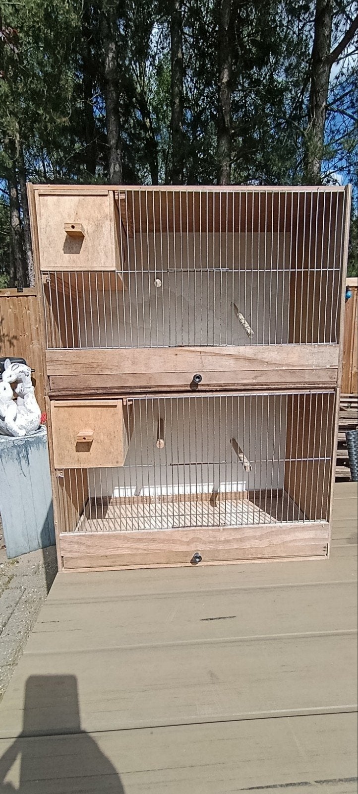 Kweekkooi vogels, Dieren en Toebehoren, Ophalen, Gebruikt, Hout, Broedkooi of Kweekkooi