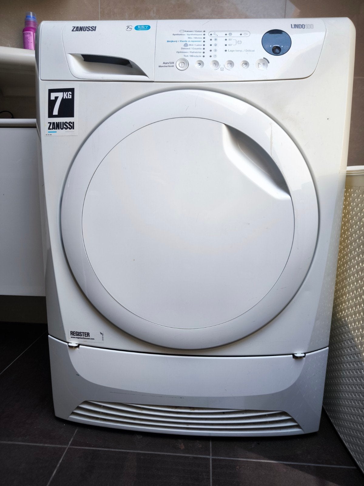 Droogkast Zanussi 7kg., Elektronische apparatuur, Ophalen