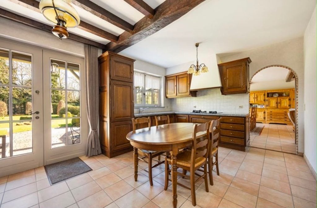 Keuken, Maison & Meubles, Enlèvement, Utilisé, Brun, Cuisine d'angle