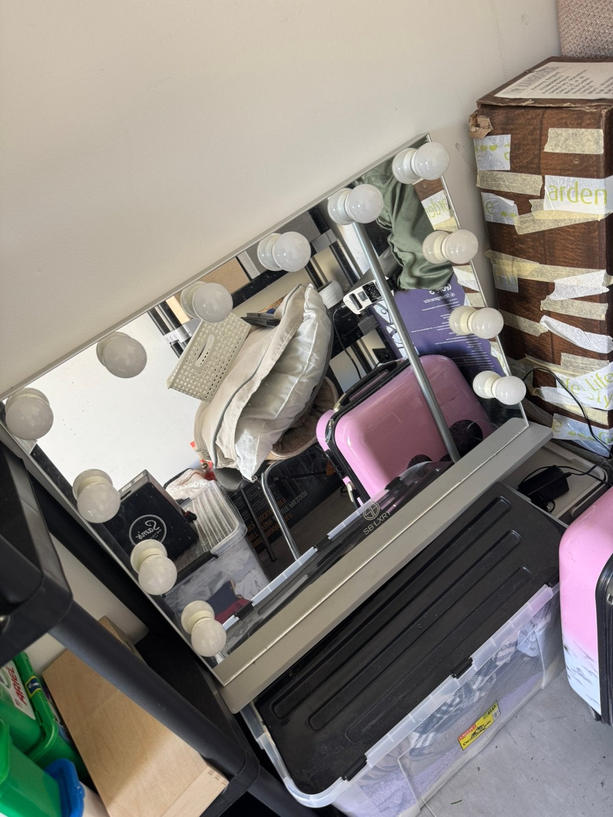 Makeup spiegel, Huis en Inrichting, Ophalen, Zo goed als nieuw