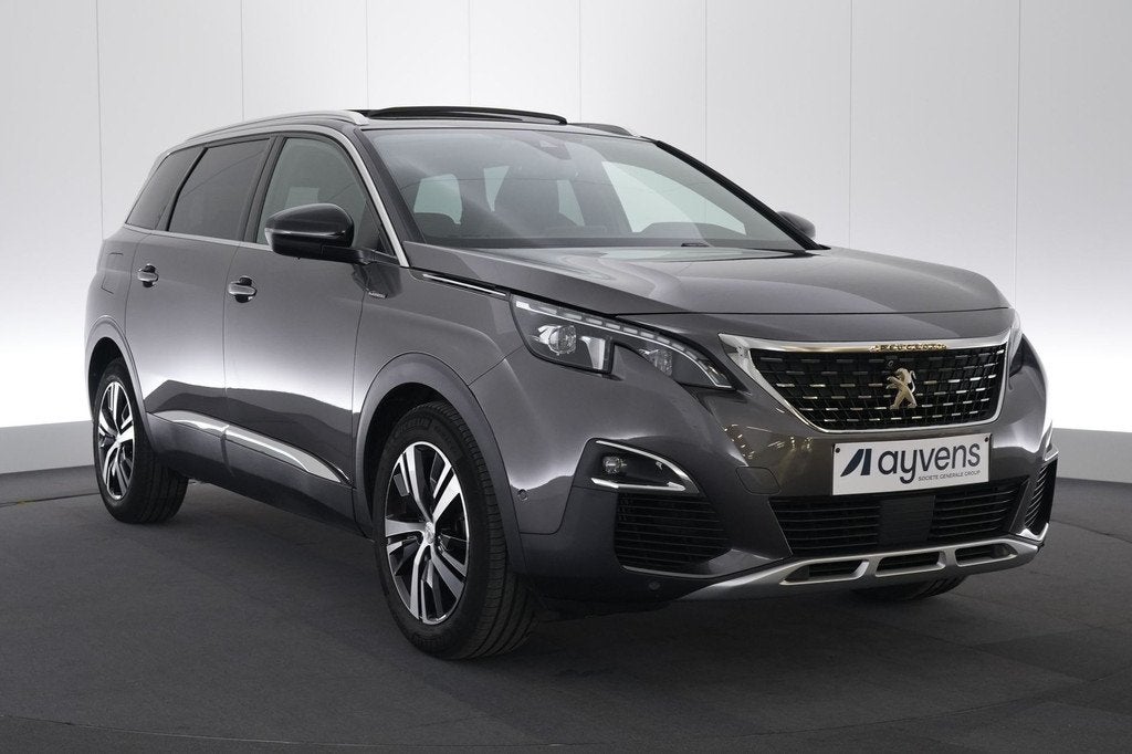 (1YMT179) Peugeot 5008, Autos, Cuir, Argent ou Gris, Euro 6, Entreprise
