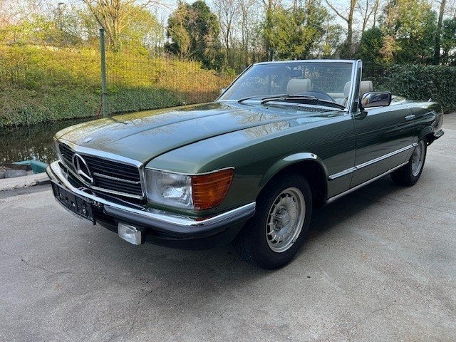 Mercedes 280 SL Cabriolet, Autos, Cuir, Achat, Beige, Entreprise