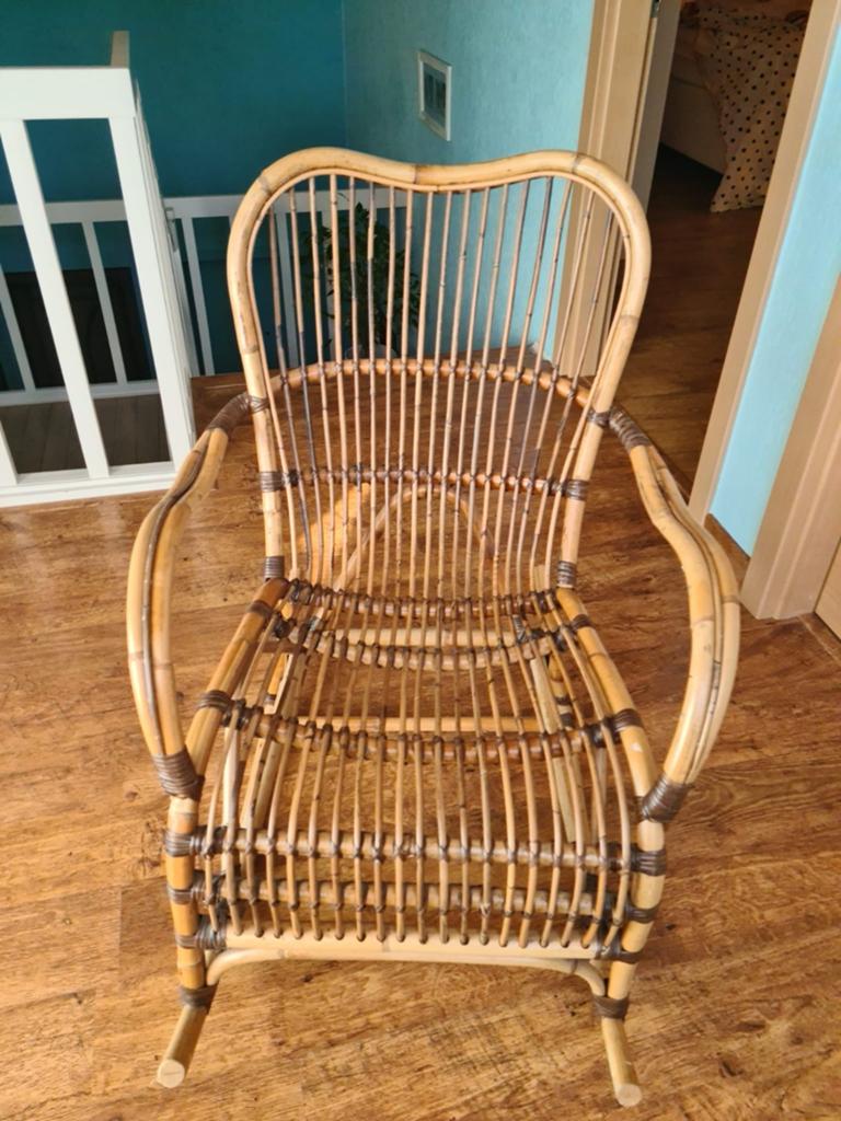 Rotan schommelstoel, Kinderen en Baby's, Ophalen