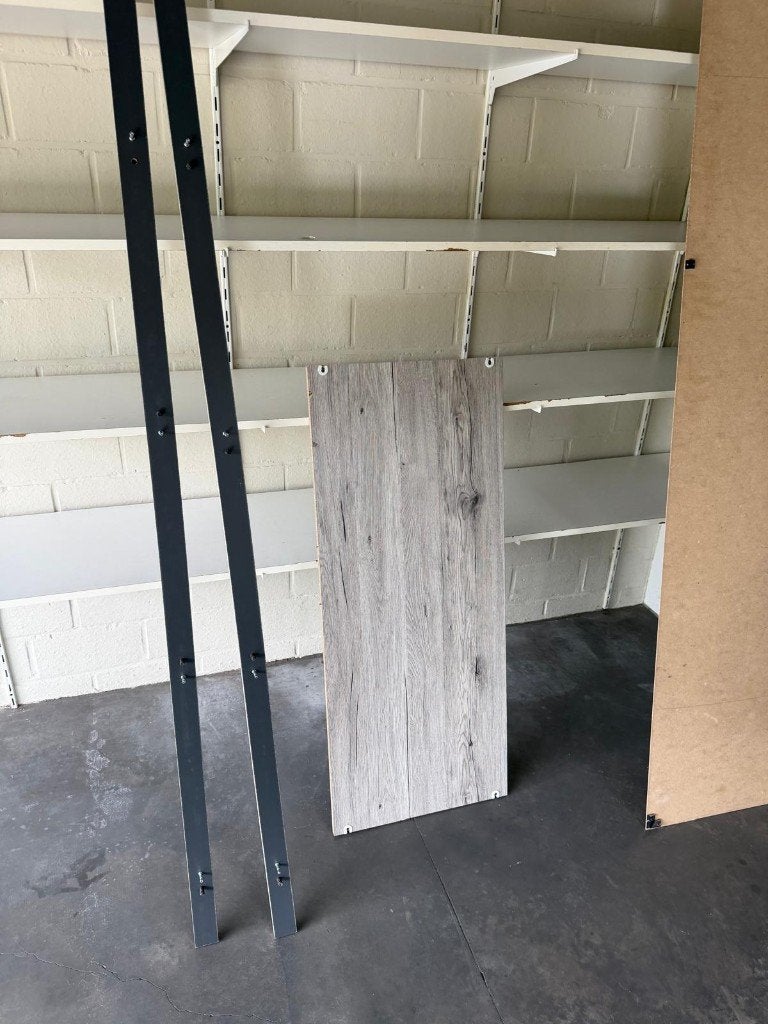 Kleerkast, Huis en Inrichting, Ophalen, Met plank(en), Gebruikt, Glas