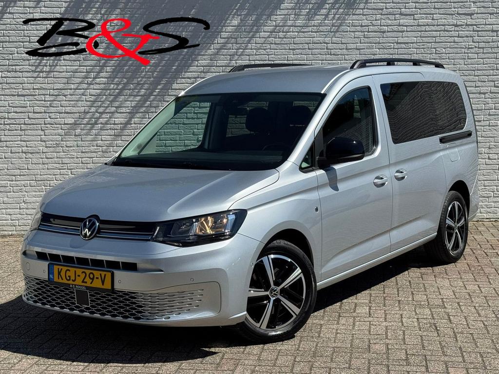 Volkswagen Caddy Maxi 1.5 TSI 7p Automaat Cruise Clima Camer, Auto's, Volkswagen, Bedrijf, ABS, Airbags, Bluetooth, Boordcomputer