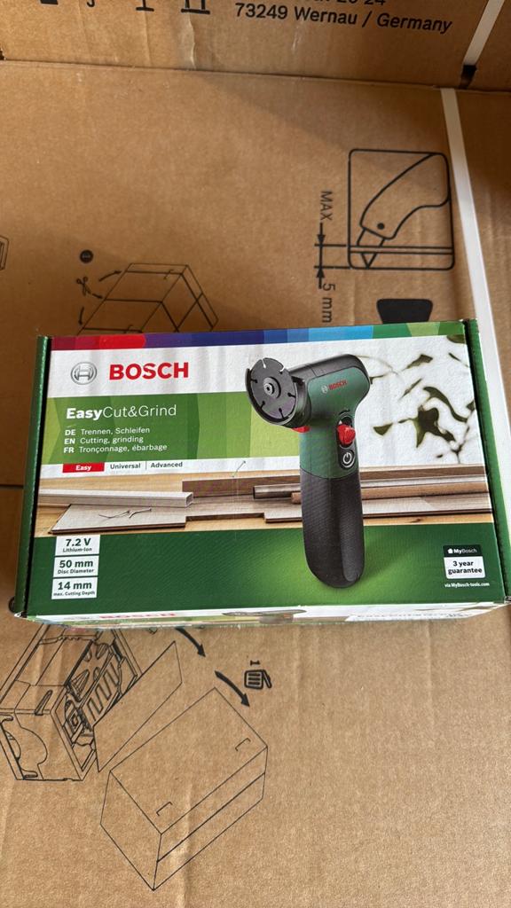 Bosch easyCut&Grind, Bricolage & Construction, Outillage | Foreuses, Enlèvement, Neuf, Moins de 400 watts, Autres types