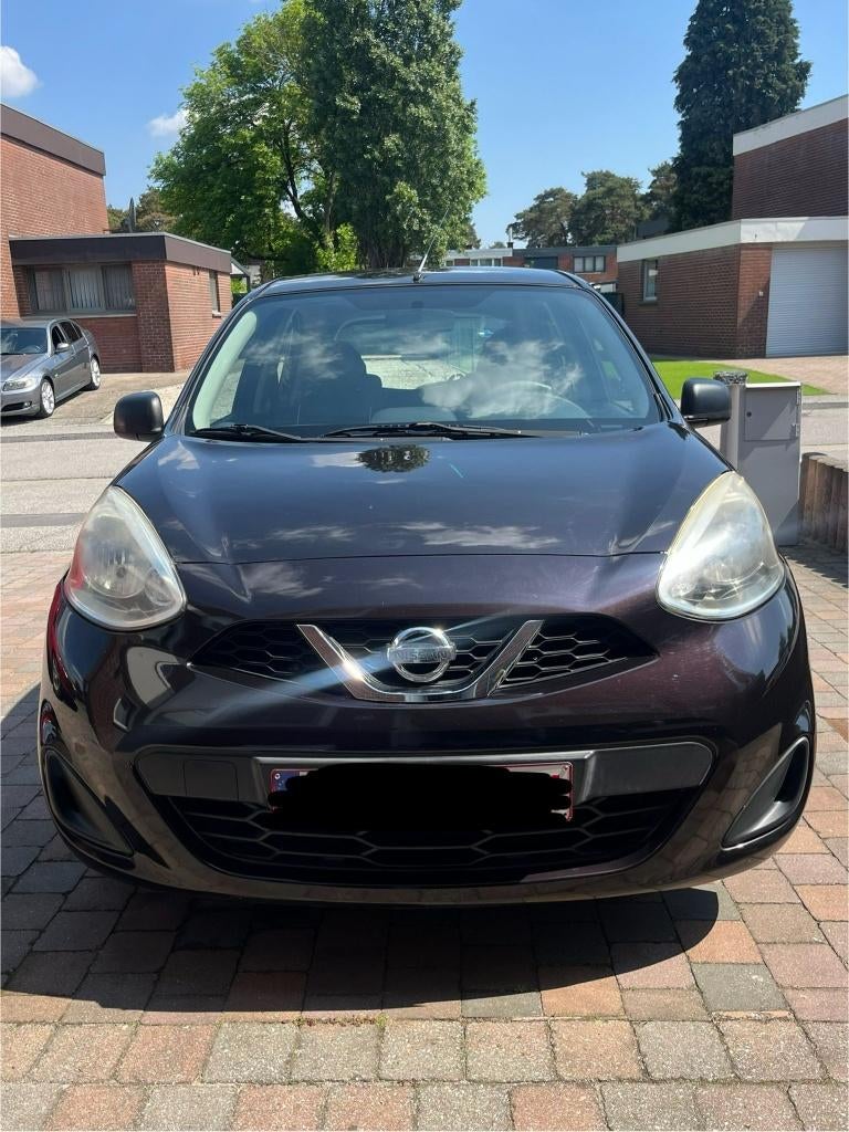 Nissan Micra 1.2i - 2016 IDEALE STARTERSWAGEN, Auto's, Euro 5, Zwart, Zwart, Micra