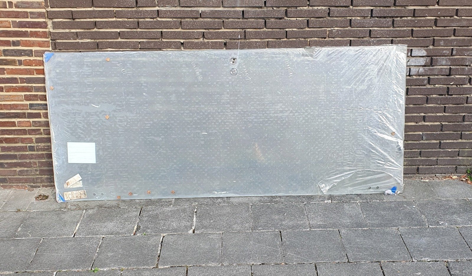 GRATUIT, à donner porte en verre spécifications sur photo 2, Bricolage & Construction, Enlèvement ou Envoi