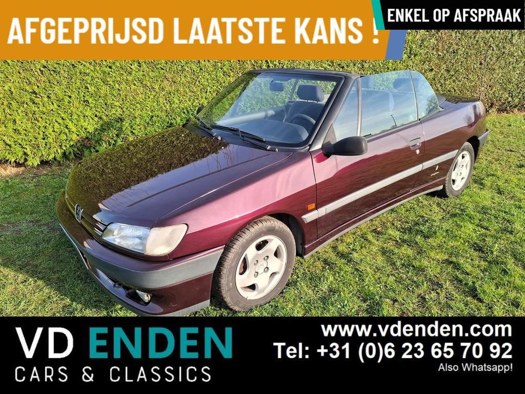 Peugeot 306 Cabriolet 1.8 - 1996, Autos, Achat, 1761 cm³, Entreprise, Cabriolet