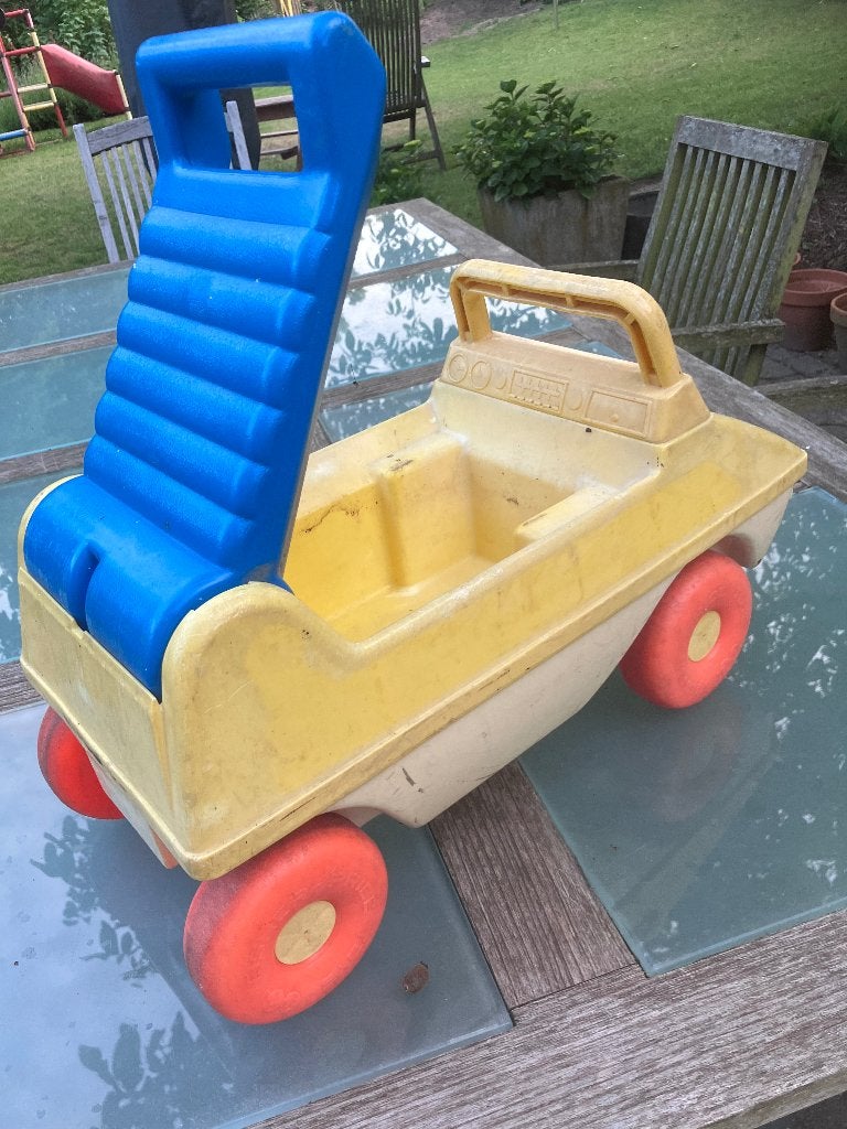Vintage Fisher Price: loopwagen, Kinderen en Baby's, Ophalen, Gebruikt, Auto of Voertuig