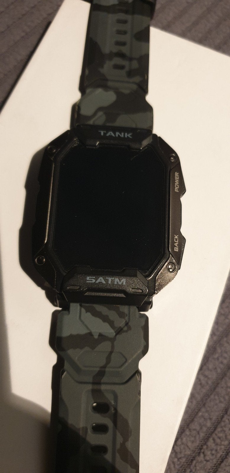 montre connectée Kospet Tank 1M complète, Enlèvement ou Envoi, Avancer d'un pas, Comme neuf, Kospet