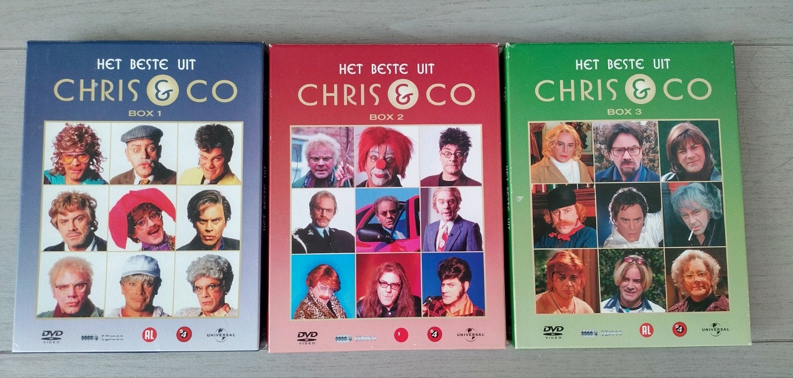 Chris en co box 1-2-3, Enlèvement ou Envoi
