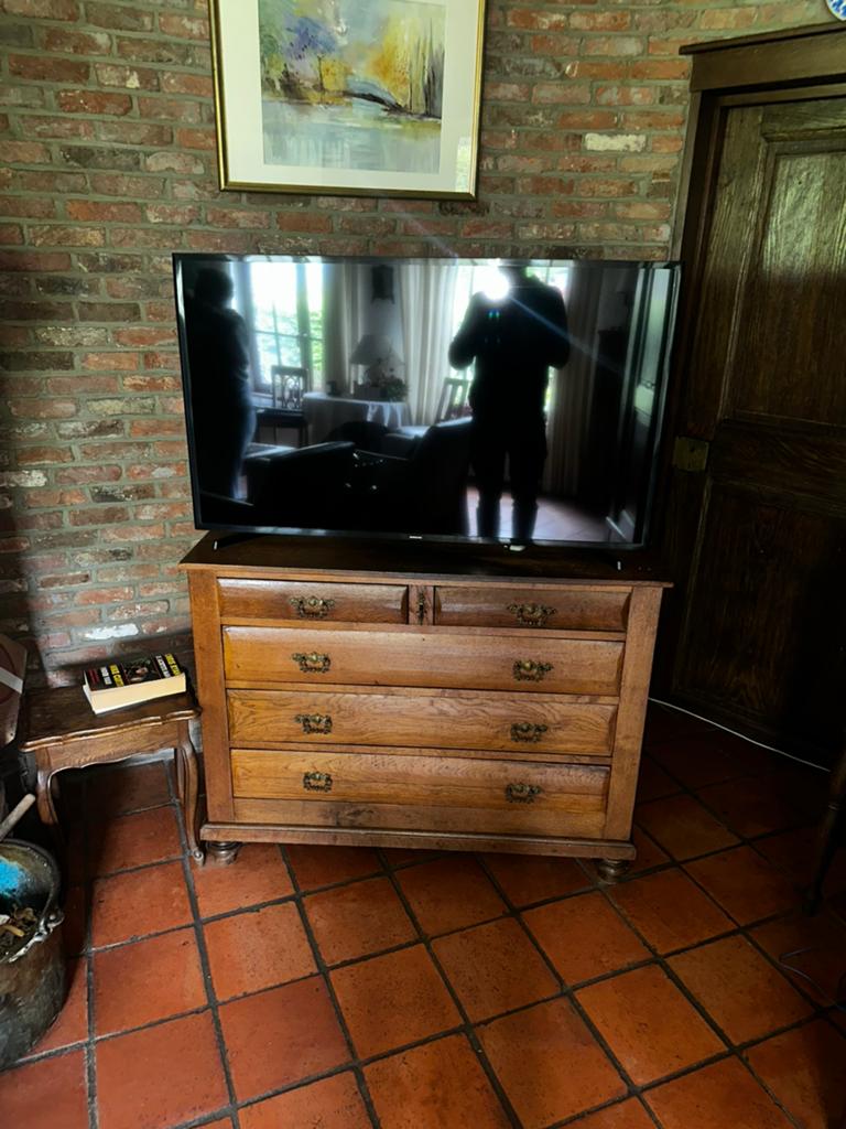 Oude houten kast, Antiek en Kunst, Ophalen