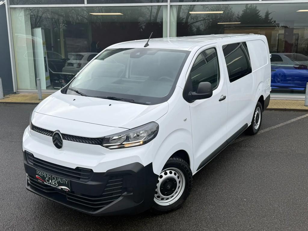 Citroen Jumpy DOUBLE CABINE / CAMERA / CARPLAY / CLIM / L3 /, Autos, Autres modèles, Achat, Carnet d'entretien, Noir