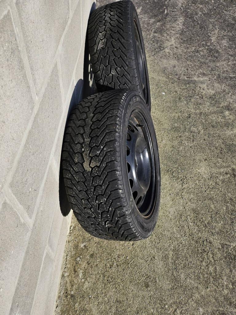 Jante tôle Avec pneus neiges, Pneus et Jantes, 17 pouces, Enlèvement, Utilisé