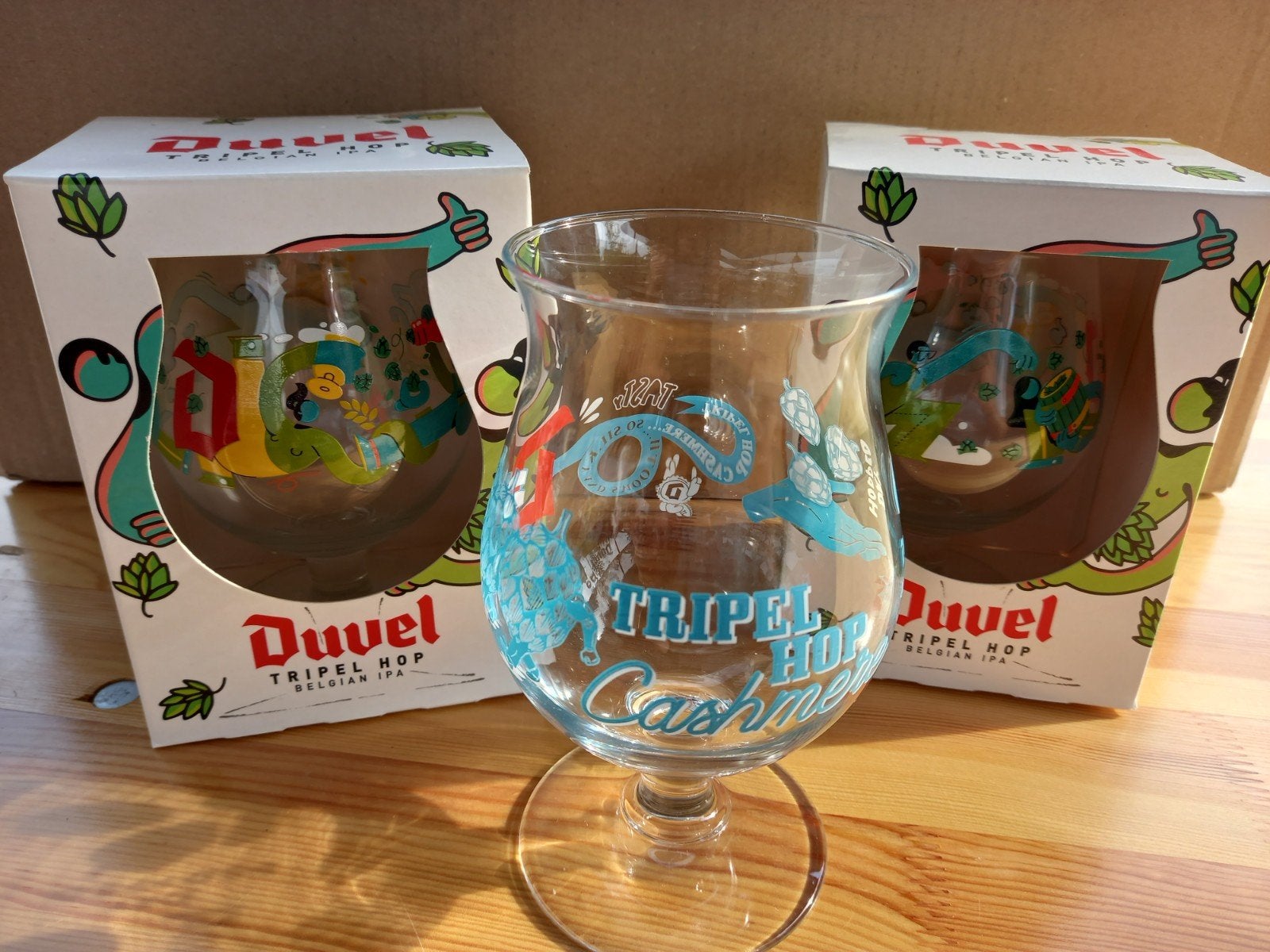 3 Duvel, 2 Tripel hop in doosje, 1 Tripel hop Cashmere, Verzamelen, Ophalen of Verzenden