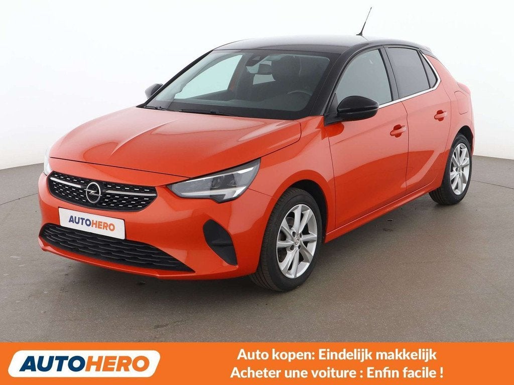 Opel Corsa 1.2 Elegance (année de construction 2021), Autos, 118 g/km, Euro 6, Boîte manuelle, Noir