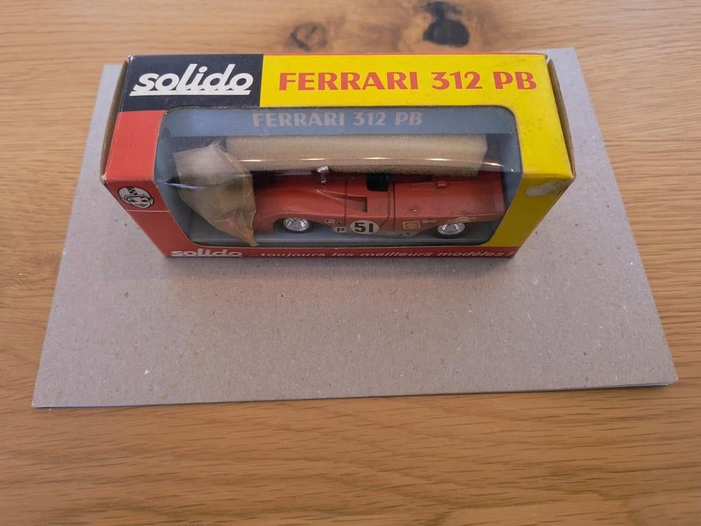 Solido Ferrari 312 PB, Enlèvement, Solido