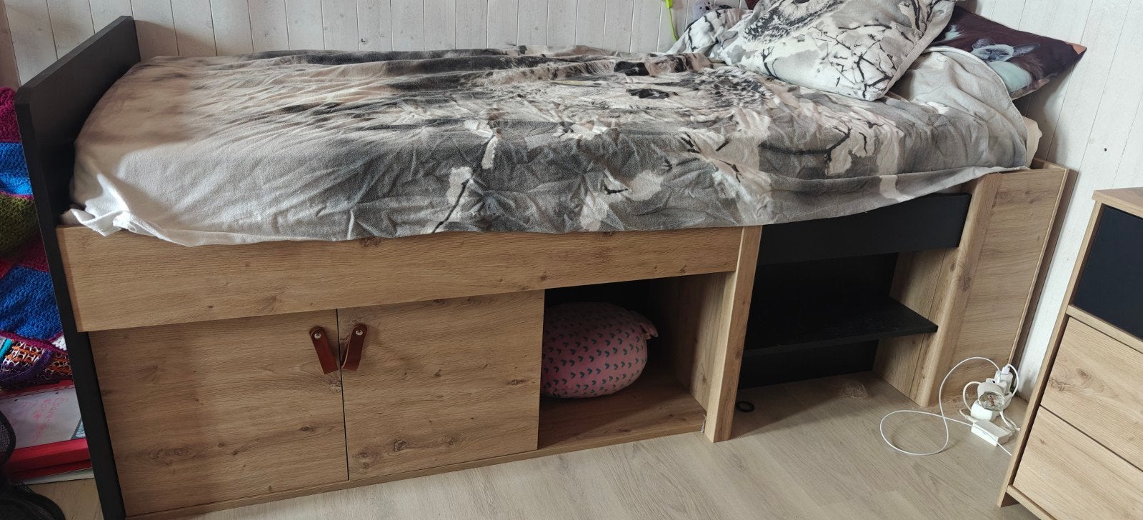 bed 90*200 zonder matras, Enlèvement, Comme neuf