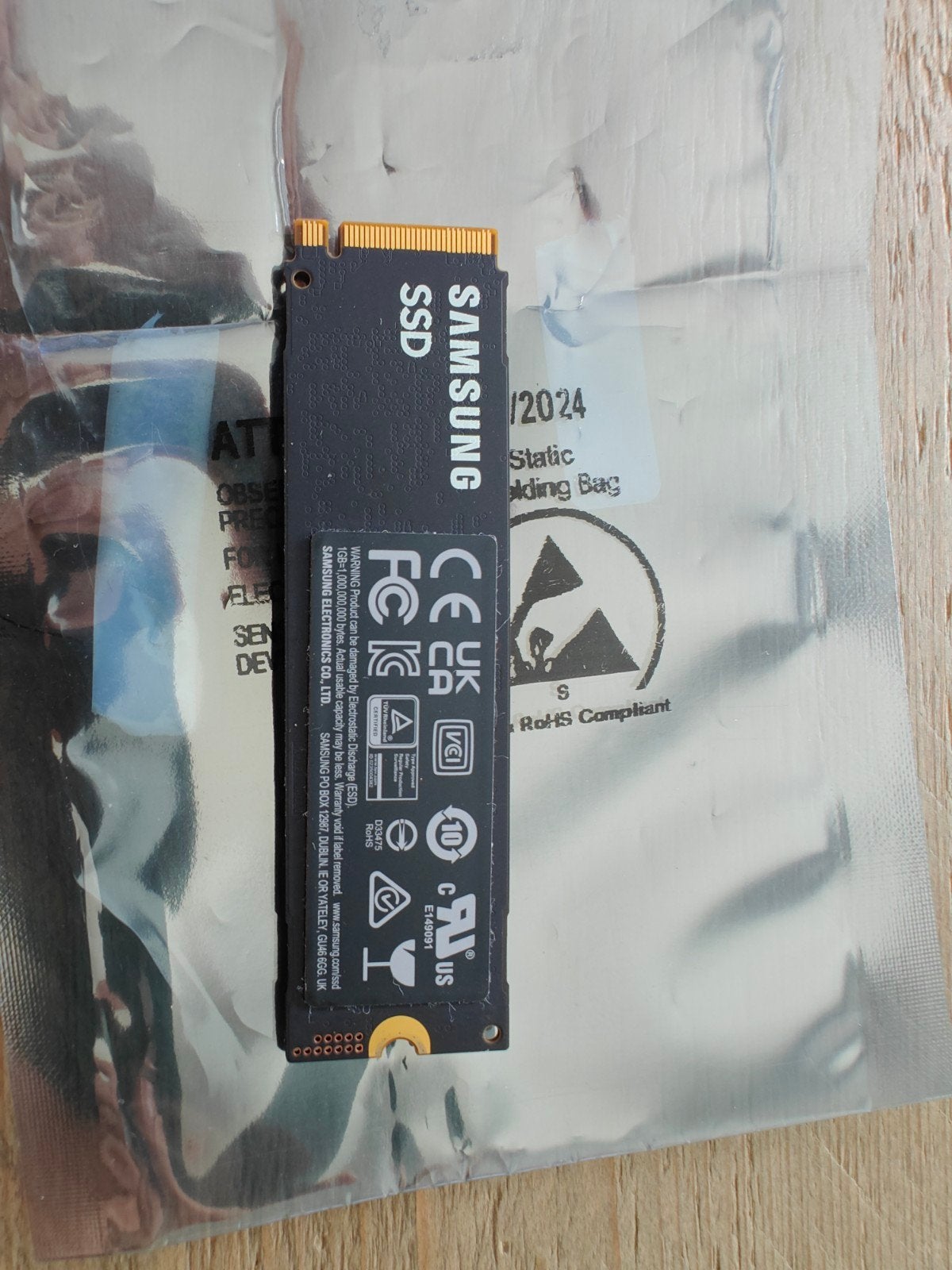 Samsung 980 pro 1TB, Ophalen of Verzenden, Zo goed als nieuw
