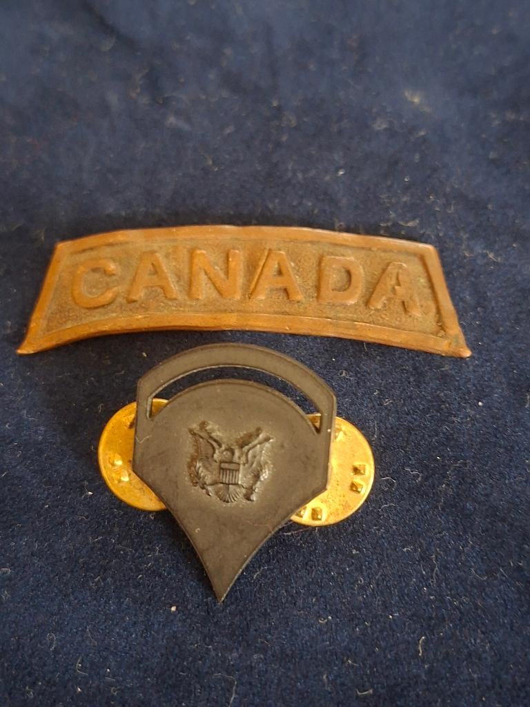 Insigne militaire de la Première Guerre mondiale, Enlèvement ou Envoi, Armée de terre, Emblème ou Badge