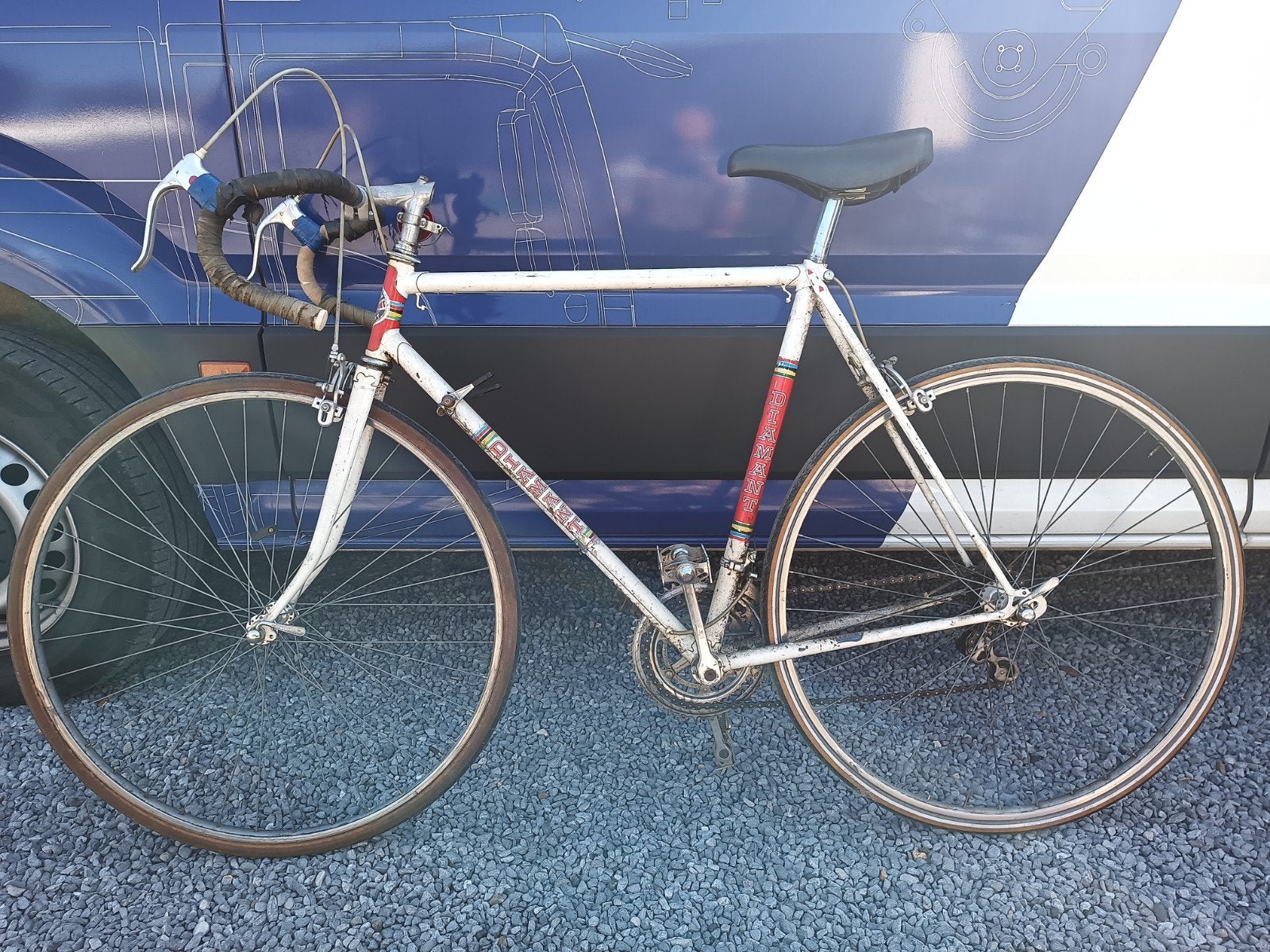 Vélo de course Diamond, Enlèvement, Utilisé