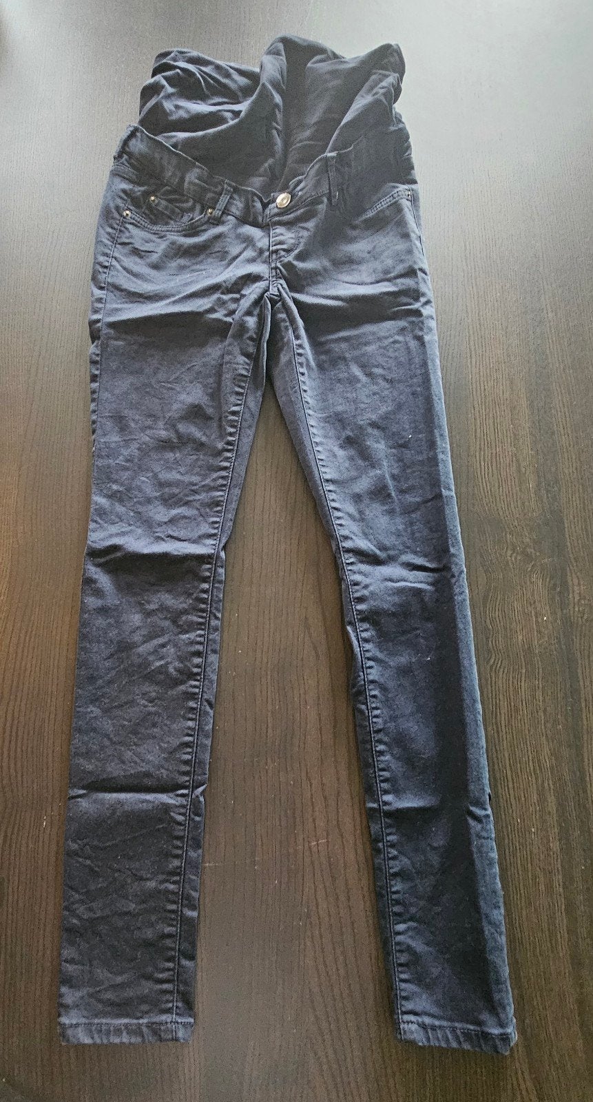 Broek Noppies - donkerblauw - Skinny, Kleding | Dames, Zwangerschapskleding, Blauw, Ophalen of Verzenden, Zo goed als nieuw, Noppies