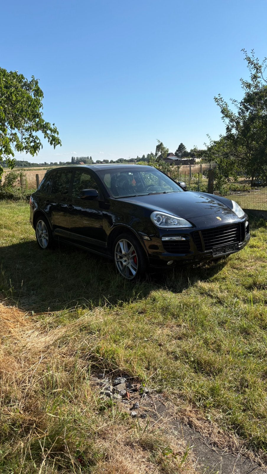 Ruil/koop Porsche cayenne 3.6 v6 120k kms suv auto 4x4, Automaat, Cayenne, Alcantara, Zwart