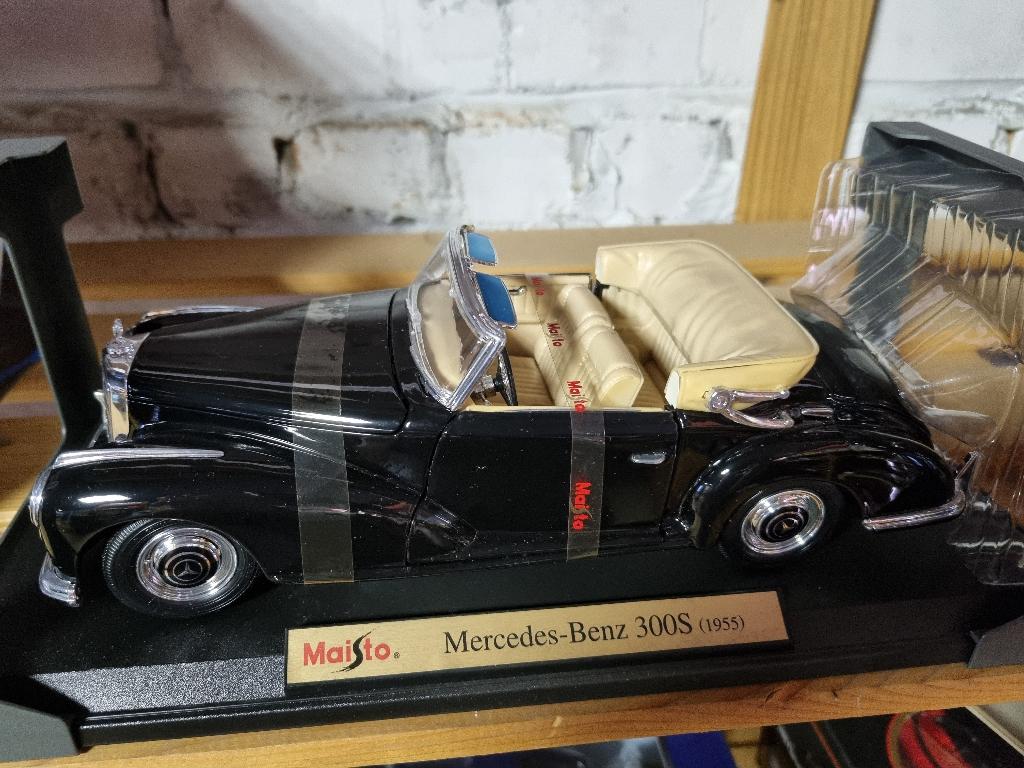 Model Mercedes-Benz 300S (1955), Ophalen, Zo goed als nieuw, Auto, Maisto